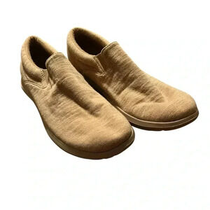 Merinos camel brown slips on casual shoes men’s 11